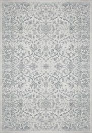 Dynamic Rugs ANCIENT GARDEN 57136-9696 Silver and Grey